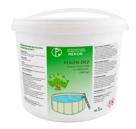 REKON-DEZ медленный хлор в  таблетках  200г
